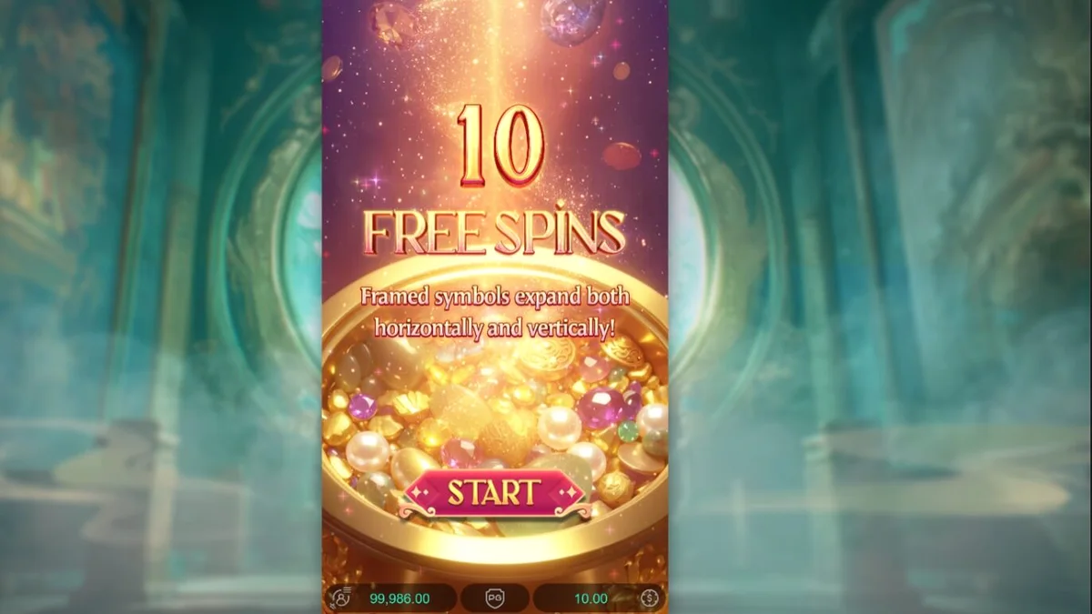 Tampilan visual slot Mythical Guardians dengan tema mitologi Tiongkok